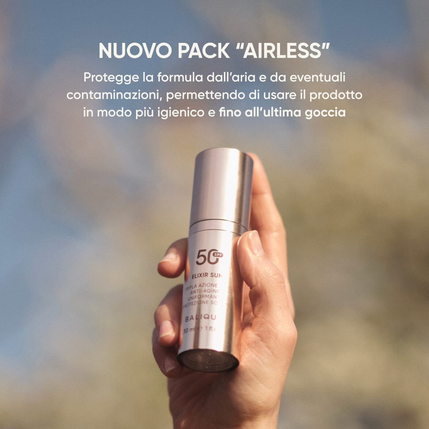 ELIXIR SUN SPF50 - Triple Action Face Serum