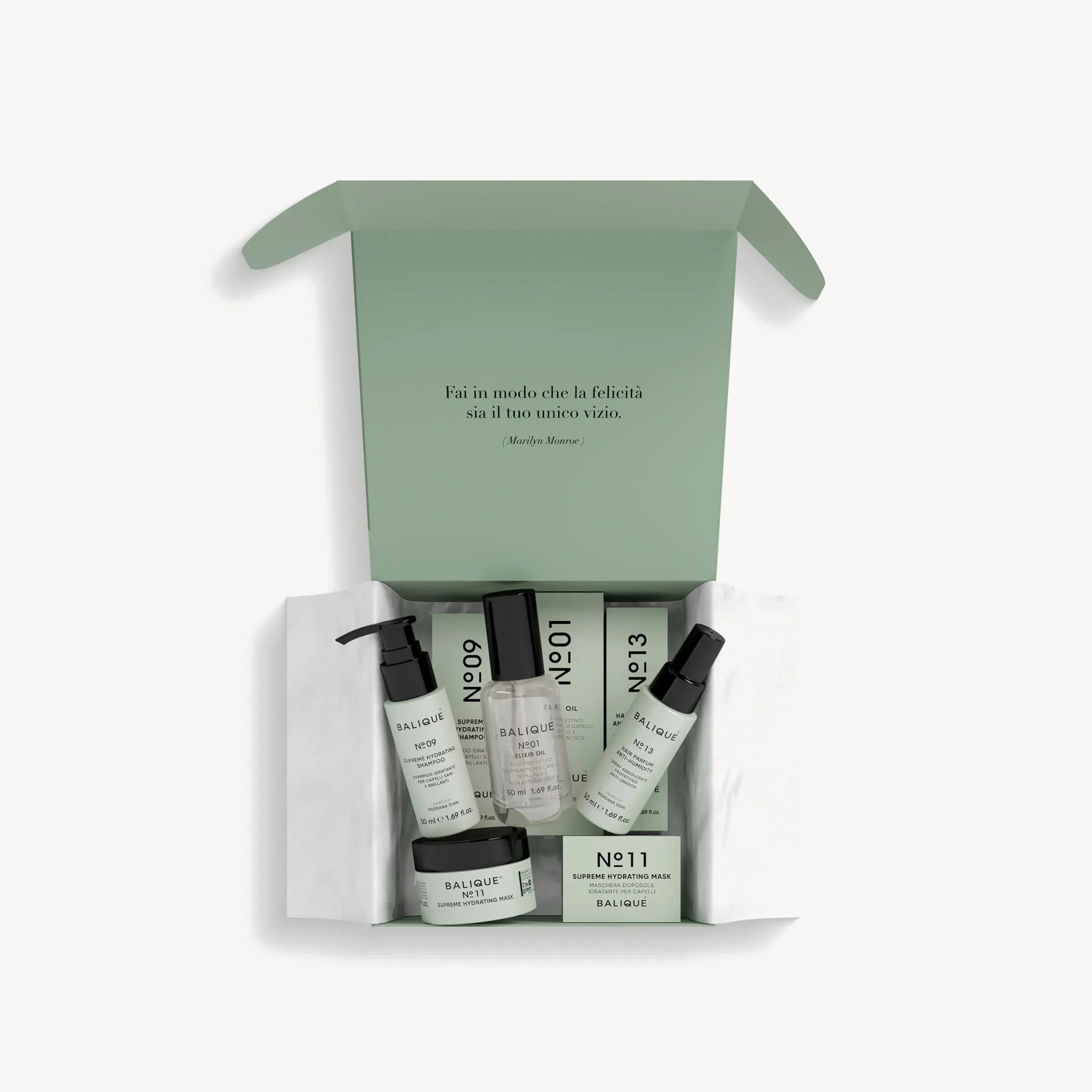 BOX 01 - TRAVEL SIZE - Thin and untreated hair. Complete treatment