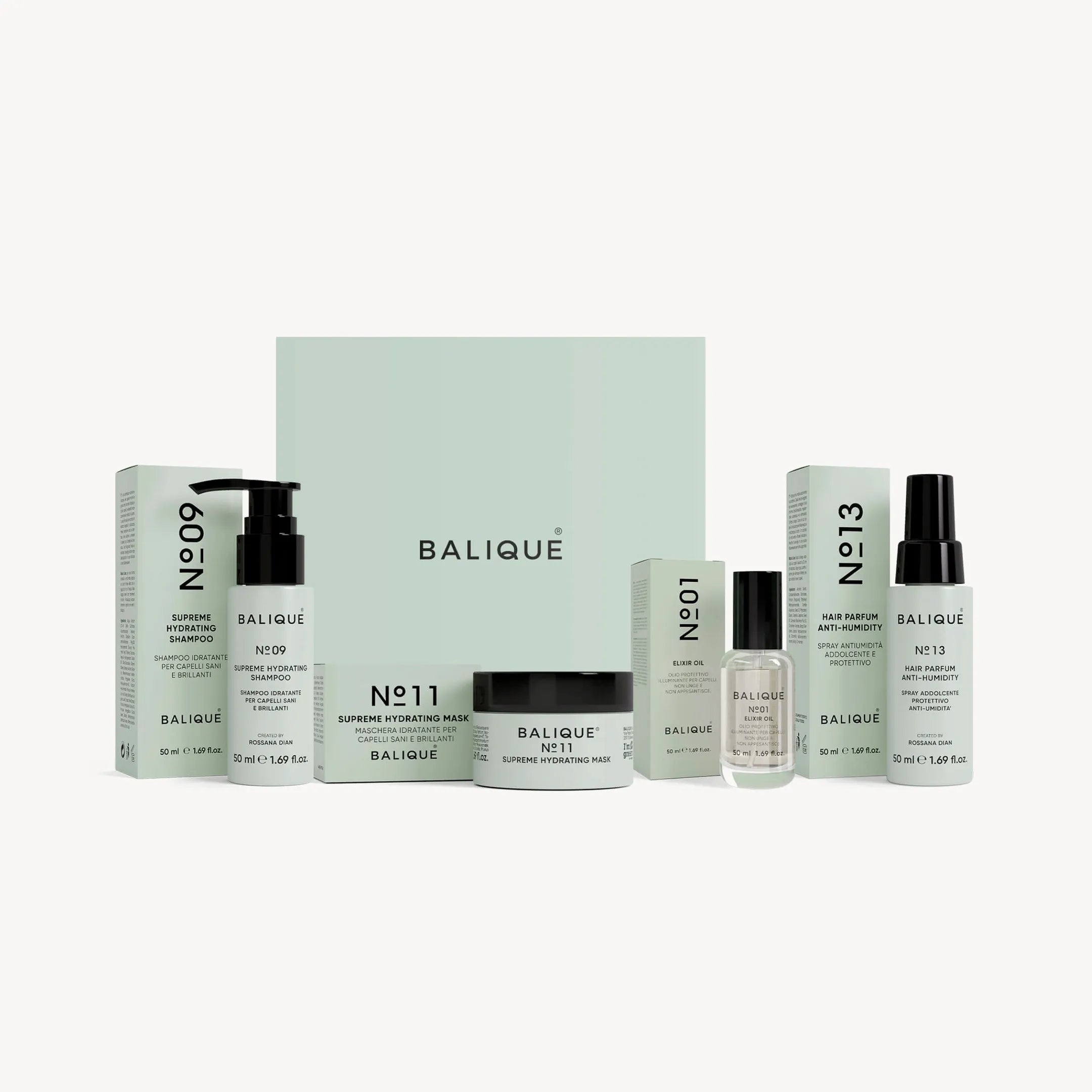 BOX 01 - TRAVEL SIZE - Thin and untreated hair. Complete treatment
