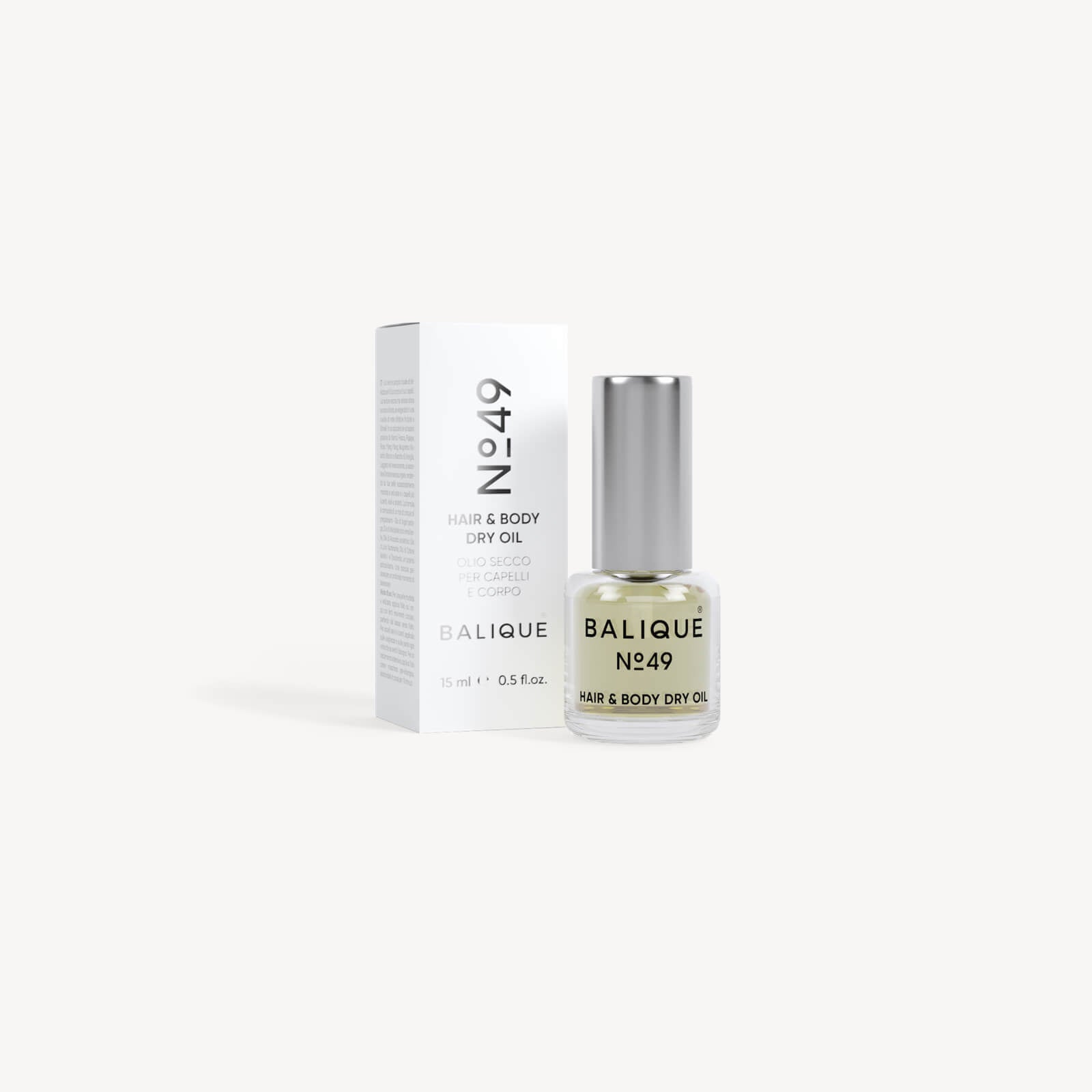 N°49 - DRY OIL FOR BODY AND HAIR - TRAVEL SIZE