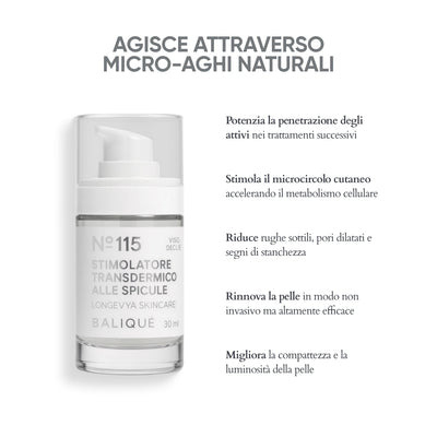 N°115 - STIMOLATORE TRANSDERMICO ALLE SPICULE