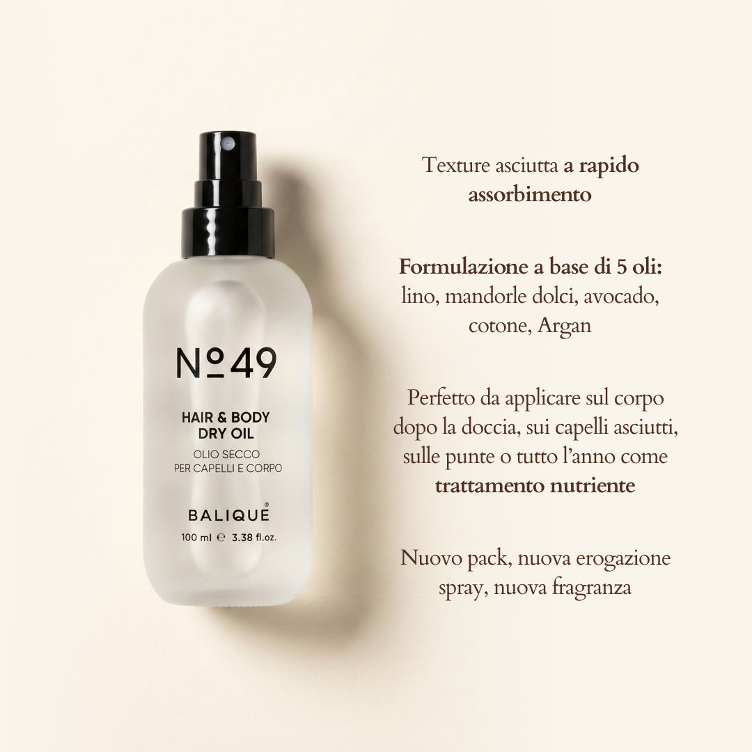 N°49 - HAIR & BODY DRY OIL