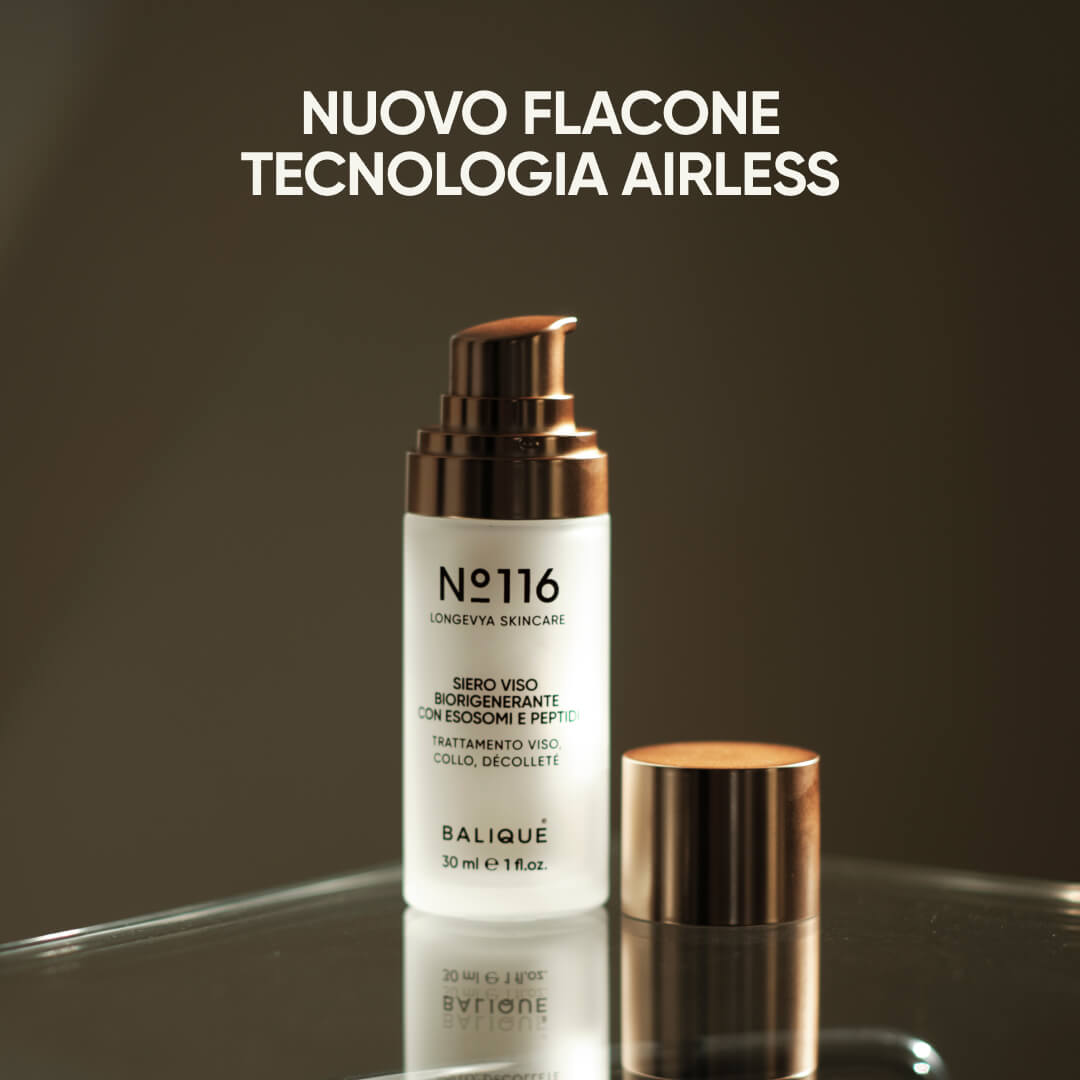 N°116 - SIERO VISO BIORIGENERANTE CON ESOSOMI E PEPTIDI