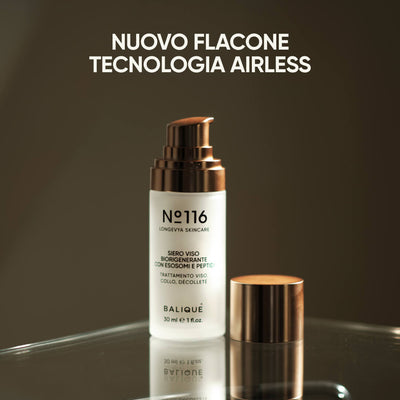 N°116 - SIERO VISO BIORIGENERANTE CON ESOSOMI E PEPTIDI