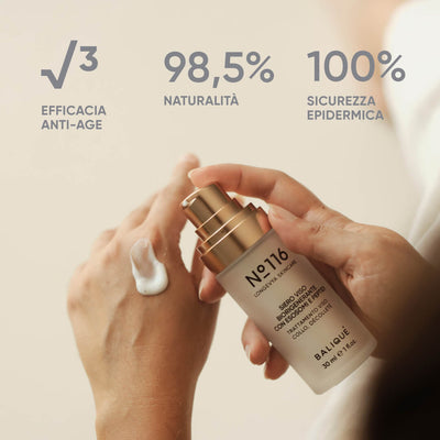 N°116 - SIERO VISO BIORIGENERANTE CON ESOSOMI E PEPTIDI