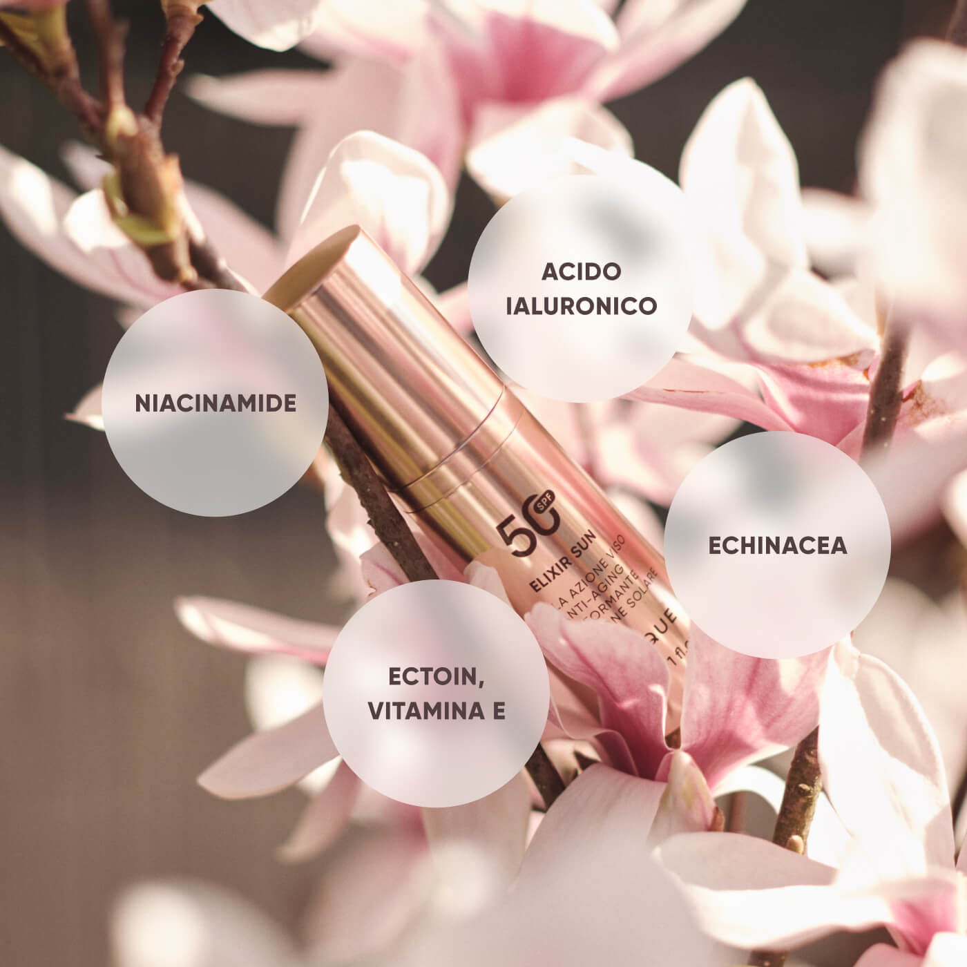 ELIXIR SUN SPF50 - Siero Viso tripla azione