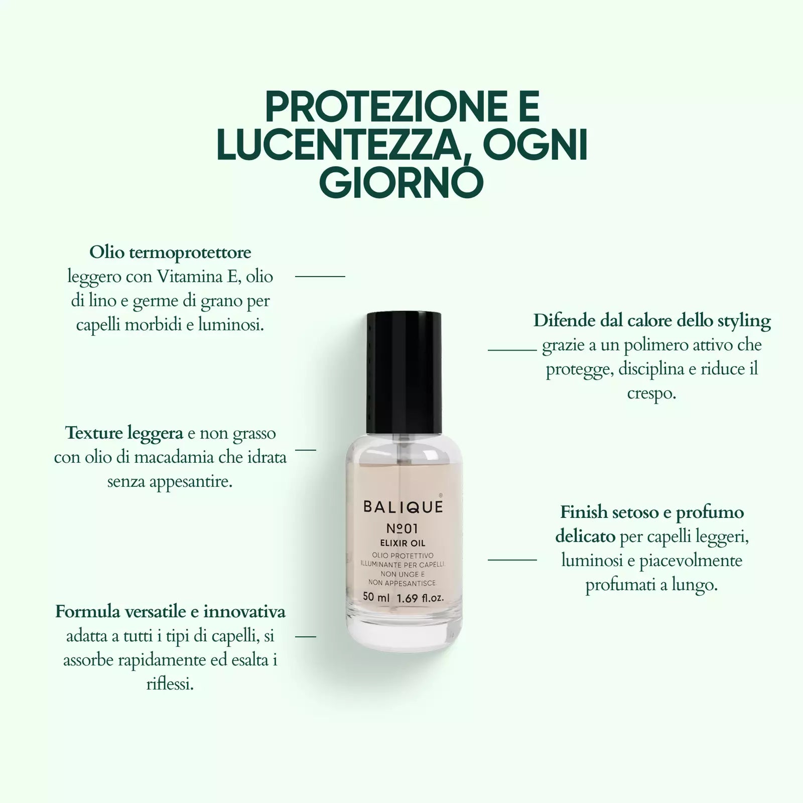 N°01 - ELIXIR OIL - PROTECTIVE OIL 50ml