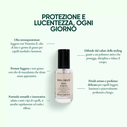 N°01 - ELIXIR OIL - PROTECTIVE OIL 50ml
