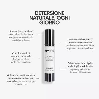 N°100 LIPOGEL - Facial cleanser 