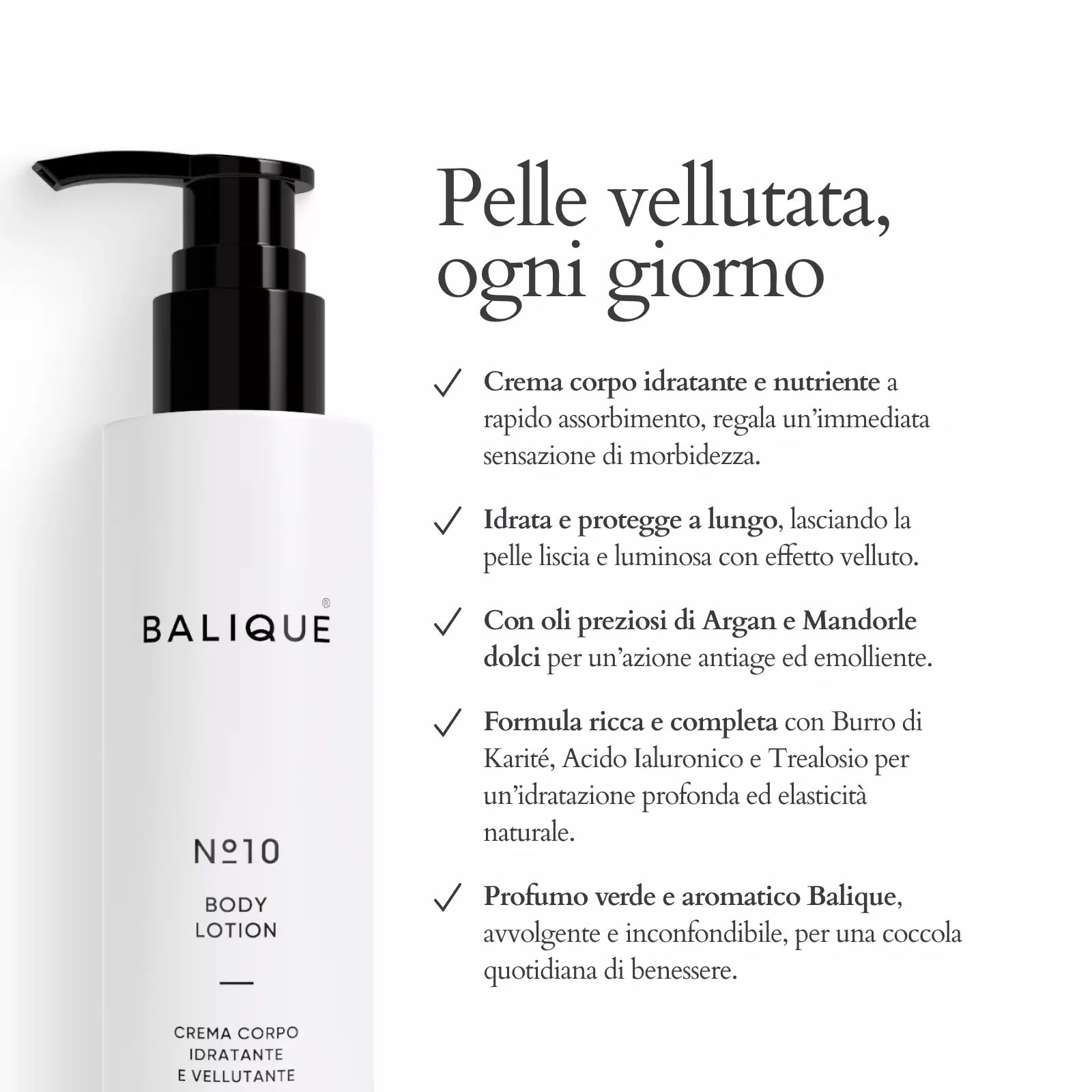 N°10 BODY LOTION - CREMA CORPO