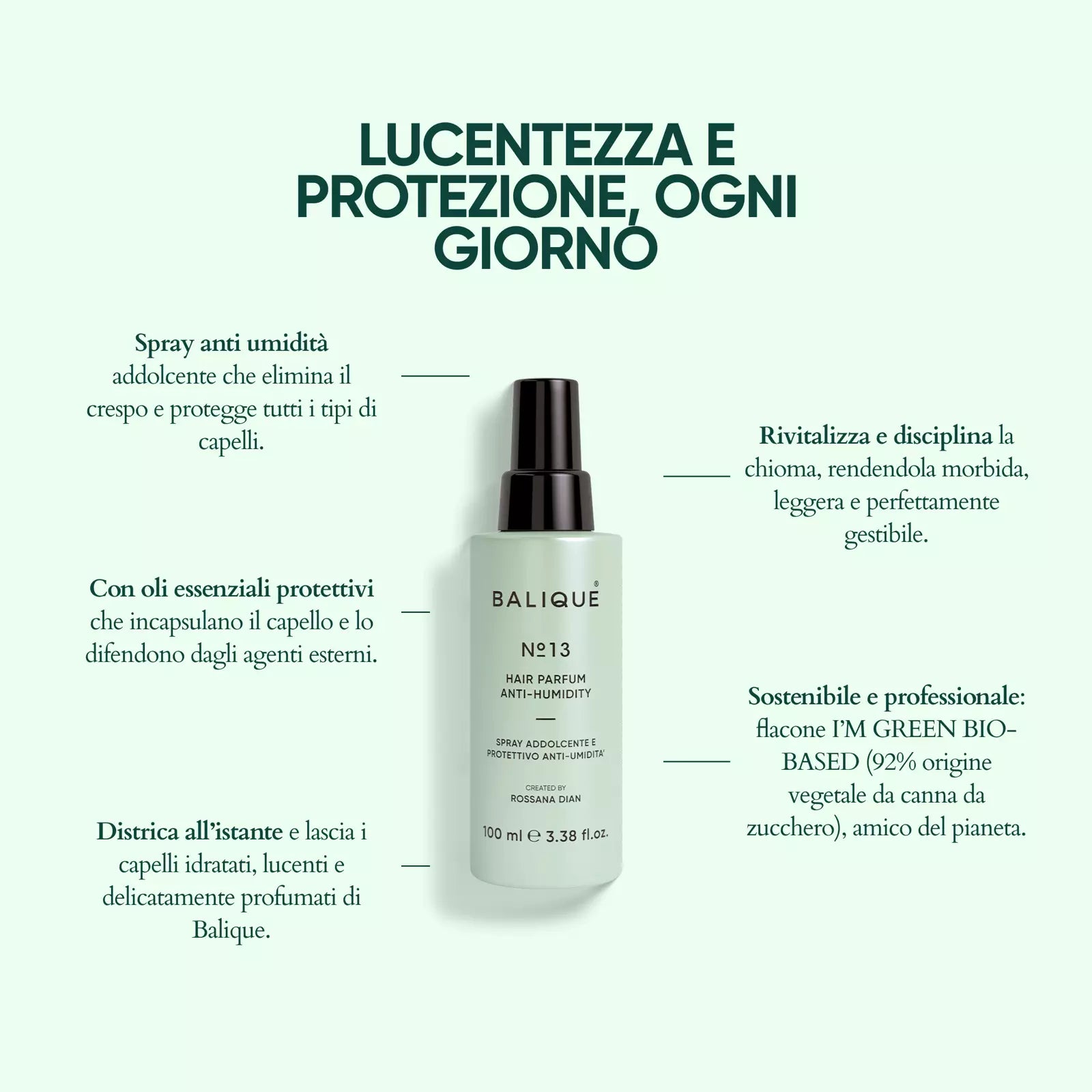 N°13 - HAIR PARFUM ANTI HUMIDITY - 100 ML