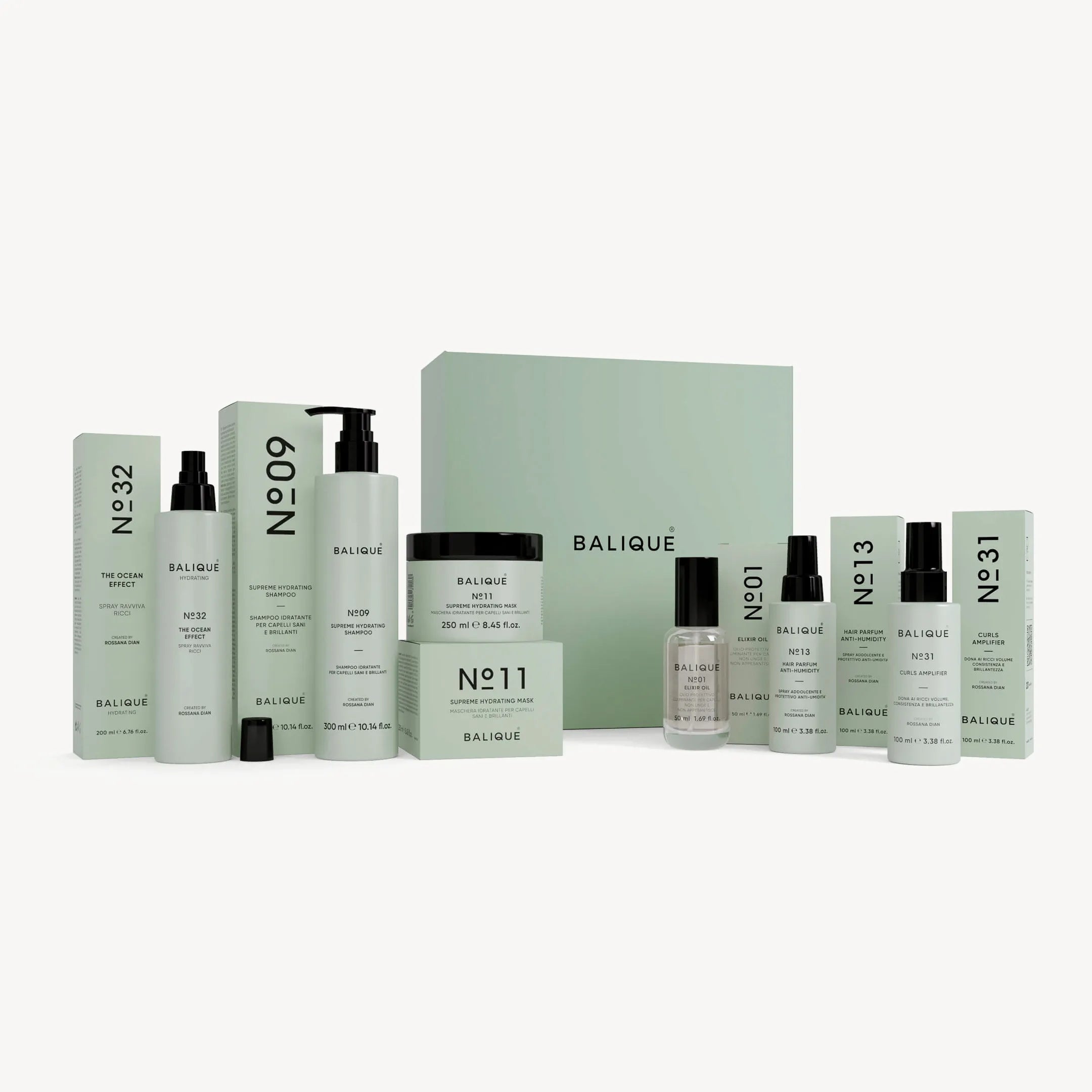 BOX 03 - Capelli ricci non trattati - Trattamento completo