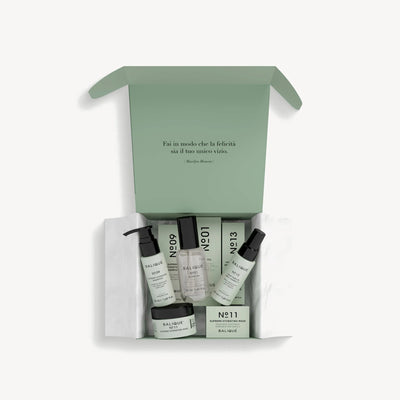 BOX 01 - TRAVEL SIZE - Thin and untreated hair. Complete treatment 