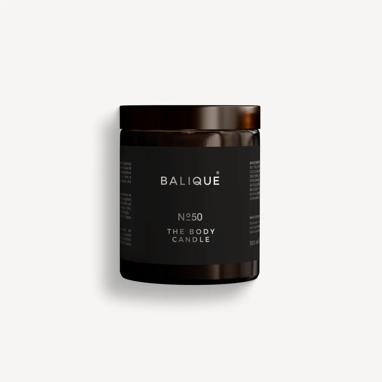 N°50 THE BODY CANDLE -  LIMITED EDITION 180ml