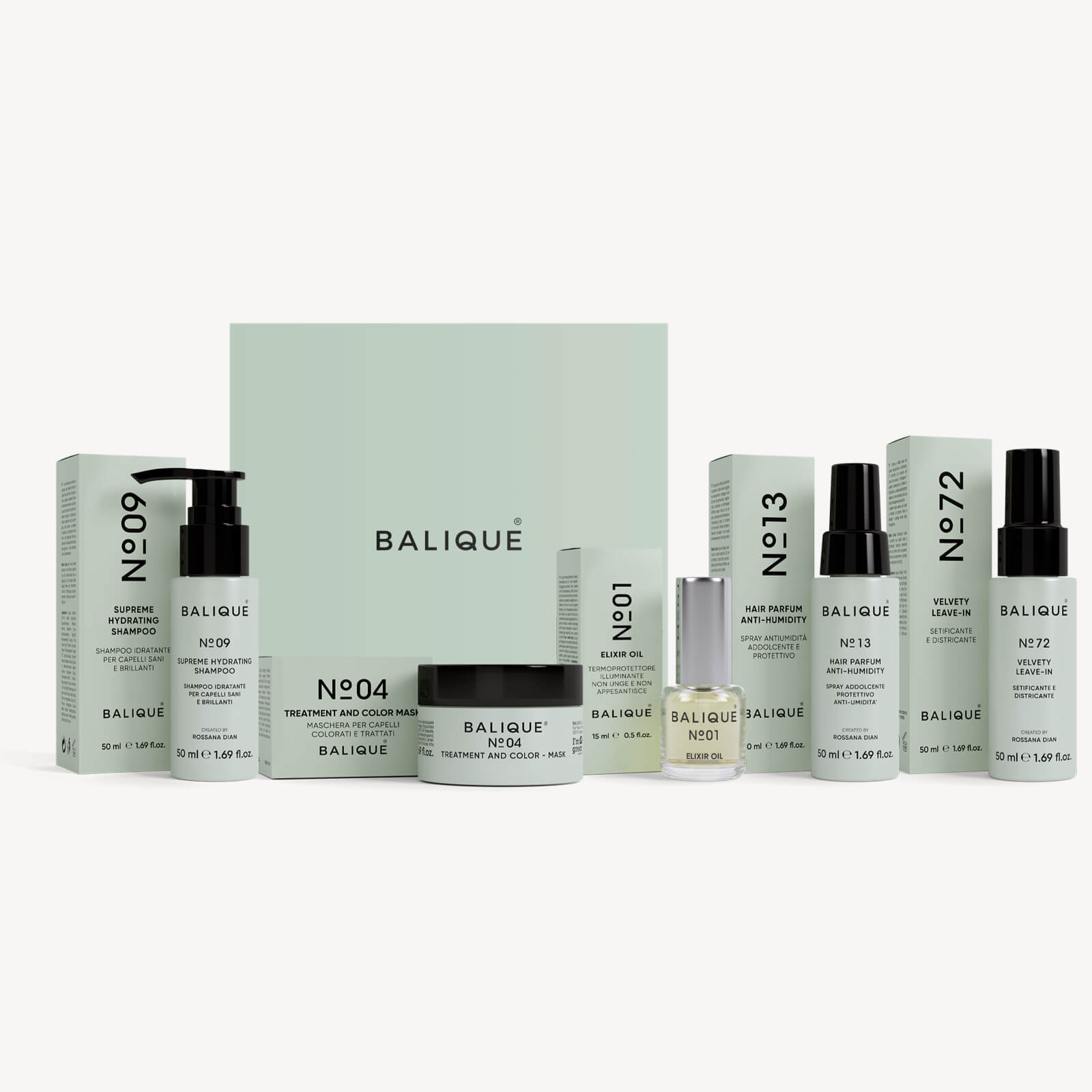 BOX 02 - TRAVEL SIZE - Treated hair - Complete treatment